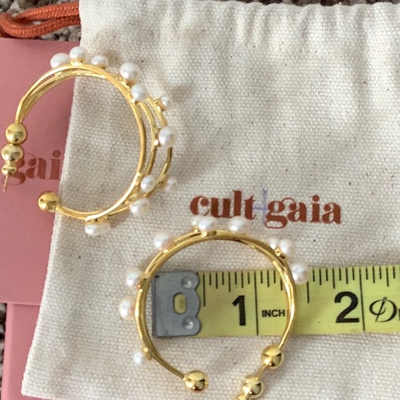 Cult Gaia Shanti large earrings. NWT - Picture 7 of 7